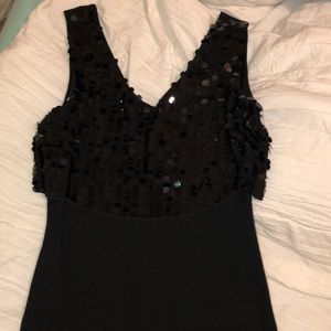 Fitted Black Forever 21 Night Out Dress